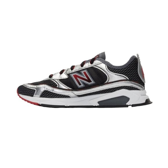 New Balance X-Racer Men's Shoes Black-Velocity Red Sz7 - Picture 2 of 5